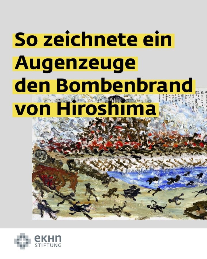 ⚫ Am 6. August 1945 um 8.16 Uhr explodierte in Hiroshima zum ersten Mal in der Menschheitsgeschichte eine Atombombe im K...